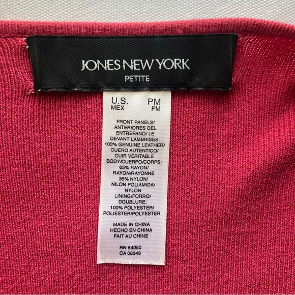 JONES NEW YORK Fuschia Broad Shoulders Top – Women's MP - Picture 15 of 15